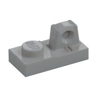 Hinge Plate 1 x 2 Locking with 1 Finger On Top (Light Bluish Gray)