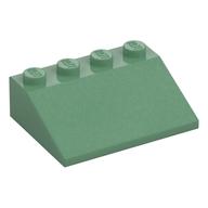 Brick Sloped 33° 3 x 4 (Sand Green)