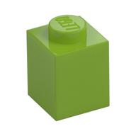 Brick 1 x 1 (Lime)