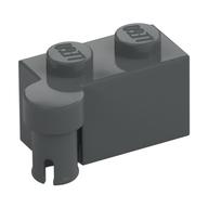 Hinge Brick 1 x 4 [Upper] (Dark Bluish Gray)