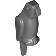 Animal, Bird, Parrot [Plain] (Dark Bluish Gray)
