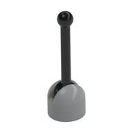 Lever Small Base with Black Lever (Light Bluish Gray)