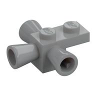 Brick Special 1 x 1 with 3 Speakers / Loudspeakers / Space Positioning Rockets (Light Bluish Gray)