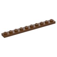 Plate 1 x 10 (Reddish Brown)
