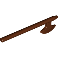 Weapon Halberd / Axe (Reddish Brown)