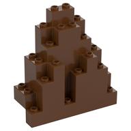 Rock Panel Triangular 3 x 8 x 7 (Reddish Brown)