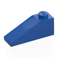 Brick Sloped 33° 3 x 1 (Royal Blue)