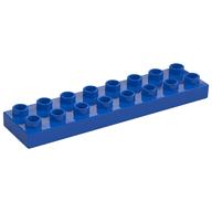 Duplo Plate 2 x 8 (Blue)