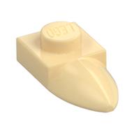 Plate Special 1 x 1 with Tooth (Tan)