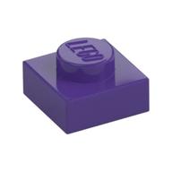 Plate 1 x 1 (Dark Purple)