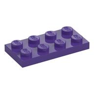 Plate 2 x 4 (Dark Purple)