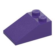Brick Sloped 33° 3 x 2 (Dark Purple)