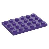 Plate 4 x 6 (Dark Purple)