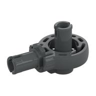 Technic Rotation Joint Ball Loop with Two Perpendicular Pins with Friction (Dark Bluish Gray)