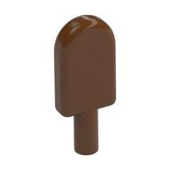 Food Popsicle / Lollipop (Reddish Brown)