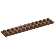 Plate 2 x 12 (Reddish Brown)