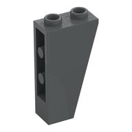 Brick Sloped Inverted 75° 2 x 1 x 3 (Dark Bluish Gray)