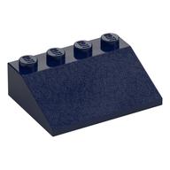 Brick Sloped 33° 3 x 4 (Dark Blue)