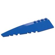 Brick Wedged, Curved 12 x 3 Left (Royal Blue)