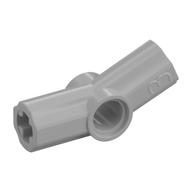 Technic Axle and Pin Connector Angled #3 - 157.5° (Pearl Light Gray)