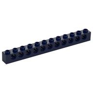 Technic Brick 1 x 12 [11 Pin Holes] (Dark Blue)