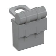 Minifig Neckwear Backpack Non-Opening (Light Bluish Gray)