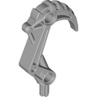 Large Figure Weapon, Claw Hook with Axle (Light Bluish Gray)
