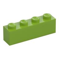 Brick 1 x 4 (Lime)