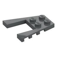 Wedge Plate 4 x 4 with 2 x 2 Cutout (Dark Bluish Gray)