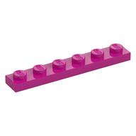 Plate 1 x 6 (Magenta)