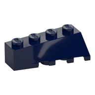 Brick Wedged, Sloped 45° 4 x 2 Left (Dark Blue)