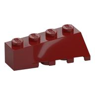 Brick Wedged, Sloped 45° 4 x 2 Left (Dark Red)