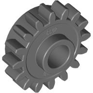 Technic Gear 16 Tooth with Clutch [Smooth] (Dark Bluish Gray)