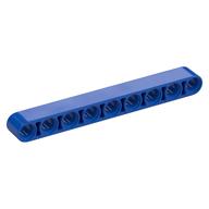 Technic Beam 1 x 9 Thick (Blue)