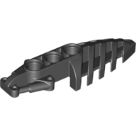 Large Figure Foot, with 3 Holes, Visorak (Black)