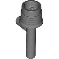 Weapon Gun / Torch (Space) [with Grooves] (Dark Bluish Gray)