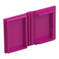 Book 2 x 3 [Plain] (Magenta)