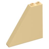 Brick Sloped 55° 1 x 6 x 5 (Tan)