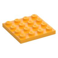 Plate 4 x 4 (Bright Light Orange)
