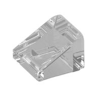 Brick Sloped 30° 1 x 1 x 2/3 (Cheese Slope) (Trans-Clear)