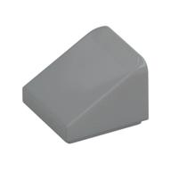 Brick Sloped 30° 1 x 1 x 2/3 (Cheese Slope) (Light Bluish Gray)