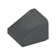 Brick Sloped 30° 1 x 1 x 2/3 (Cheese Slope) (Dark Bluish Gray)