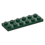 Plate 2 x 6 (Dark Green)