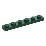 Plate 1 x 6 (Dark Green)