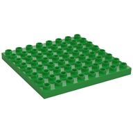 Duplo Plate 8 x 8 (Bright Green)