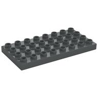 Duplo Plate 4 x 8 (Dark Bluish Gray)