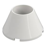 Cone 4 x 4 x 2 Hollow No Studs (White)