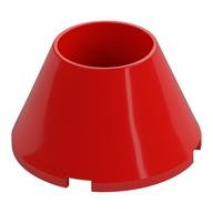 Cone 4 x 4 x 2 Hollow No Studs (Red)