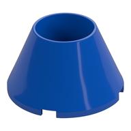 Cone 4 x 4 x 2 Hollow No Studs (Blue)
