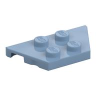 Wedge Plate 2 x 4 (Sand Blue)